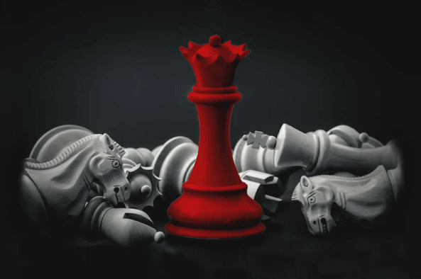 The queen is the most powerful piece - Checkmate De Studio